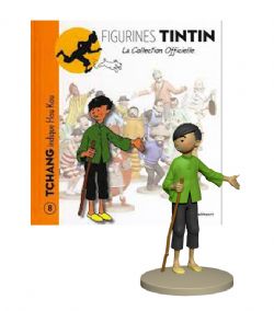 TINTIN -  TCHANG FIGURE + BOOKLET -  LA COLLECTION OFFICIELLE 19