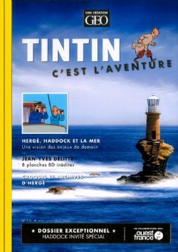TINTIN -  TINTIN C'EST L'AVENTURE -  GEO 10