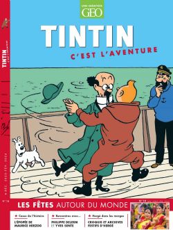TINTIN -  TINTIN C'EST L'AVENTURE -  GEO 18