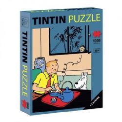 TINTIN -  TINTIN DRINKING HIS TEA (1000 PIECES)