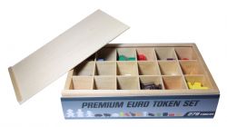 TOKEN -  PREMIUM EURO TOKEN SET (279) -  MAYDAY GAMES