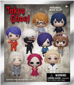 TOKYO GHOUL -  RANDOM 3D FOAM BAG CLIP - SERIES 1