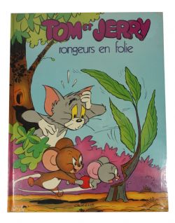 TOM ET JERRY -  USED BOOK - RONGEURS EN FOLIE (FRENCH)