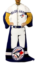 TORONTO BLUE JAYS -  BLANKET WITH SLEEVES (SNUGGIE) 48