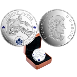 TORONTO MAPLE LEAFS -  GOALIES : JOHNNY BOWER -  2015 CANADIAN COINS