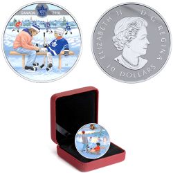 TORONTO MAPLE LEAFS -  LEARNING TO PLAY -  2018 CANADIAN COINS