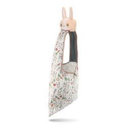 TOTE BAG WITH PLUSHIES -  LIGHT BROWN BUNNY