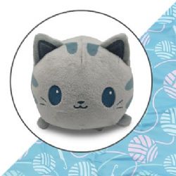 TOTE BAG WITH PLUSHIES -  LIGHT GRAY CAT