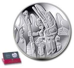 TOTEM POLE -  2005 CANADIAN COINS