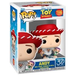 TOY STORY -  POP! VINYL FIGURE OF ANDY - 30TH ANNIVERSARY (4 INCH) 1596