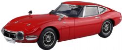 TOYOTA -  2000GT (SOLAR RED) - SNAP KIT - 1/32 SCALE 05-B