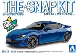 TOYOTA -  86 (AZURITE BLUE) - SNAP KIT - 1/32 SCALE 03-D
