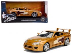 TOYOTA -  SLAP JACK'S TOYOTA SUPRA 1/24 - GOLD -  FAST AND FURIOUS