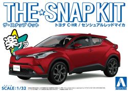 TOYOTA -  SNAP KIT - C-HR (SENSUAL RED MICA) - 1/32 06-D -  AOSHIMA