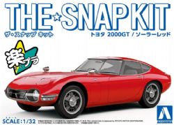 TOYOTA -  SNAP KIT - PRIUS (EMOTIONAL RED) - 1/32 02-B -  AOSHIMA