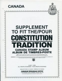 TRADITION CANADA -  2021 SUPPLEMENT (WITHOUT MOUNTS)