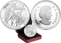 TRADITION OF HUNTING -  DEER -  2013 CANADIAN COINS 01