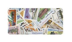 TRAINS -  300 ASSORTED STAMPS - TRAINS