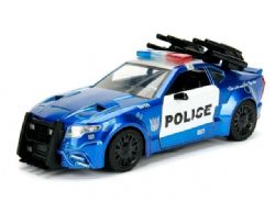 TRANSFORMERS -  2016 BARRICADE POLICE CAR 1/24 - BLUE AND WHITE