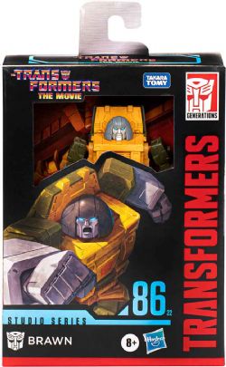 TRANSFORMERS -  BRAWN - TRANSFORMERS THE MOVIE -  STUDIO SERIES 86-22