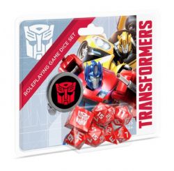 TRANSFORMERS: RPG -  AUTOBOTS DICE SET (ENGLISH) -  RPG DICE ESSENCE 20