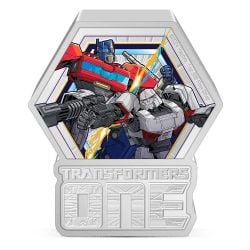 TRANSFORMERS -  TRANSFORMERS™ ONE : OPTIMUS PRIME VS MEGATRON™ -  2024 NEW ZEALAND COINS