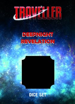 TRAVELLER -  DICE SET (ENGLISH) -  DEEPNIGHT REVELATION