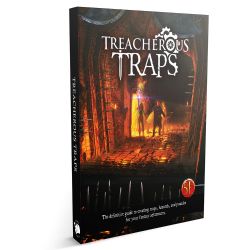 TREACHEROUS TRAPS -  CORE BOOK (ENGLISH)