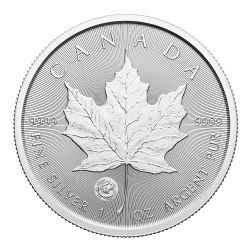 TREASURED SILVER MAPLE LEAVES (ASTROLOGY) -  FIRST STRIKES: ONE OUNCE FINE SILVER COIN - YEAR OF THE DRAGON (2024) -  2024 CANADIAN COINS 03