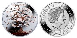 TREE OF LUCK -  PINK OPAL -  2018 MINT OF POLAND COINS 03