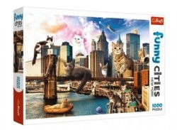 TREFL -  CATS IN NEW YORK (1000 PIECES) -  FUNNY CITIES