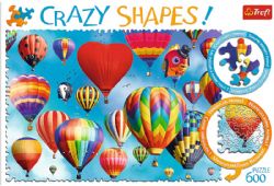 TREFL -  COLORFUL BALOONS (600 PIECES) -  CRAZY SHAPES!