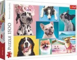 TREFL -  CUTE DOGS (1500 PIECES) -  PREMIUM QUALITY