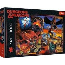 TREFL -  DUNGEON & DRAGONS - THE ORIGINS OF DUNGEONS & DRAGONS (1000 PIECES) -  DUNGEON & DRAGONS