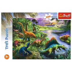 TREFL -  PREDATORY DINOSAURS (200 PIECES)