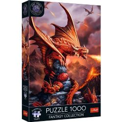 TREFL -  PREMIUM PLUS - FIRE DRAGON (1000 PIECES) -  ANNE STOKES