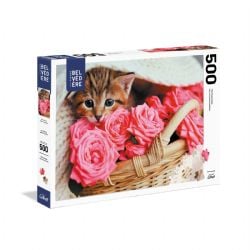 TREFL -  ROMANTIC CAT (500 PIECES)