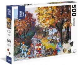 TREFL -  WALKING THE DOG (500 PIECES)