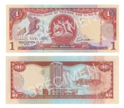 TRINIDAD AND TOBAGO -  1 DOLLAR 2002 (UNC) 41B