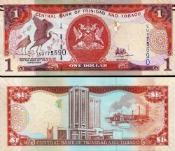 TRINIDAD AND TOBAGO -  1 DOLLAR 2006 (2018) (UNC) 46AB
