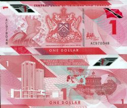 TRINIDAD AND TOBAGO -  1 DOLLAR 2020 (UNC) 60