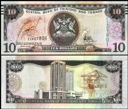 TRINIDAD AND TOBAGO -  10 DOLLARS 2006 (UNC)