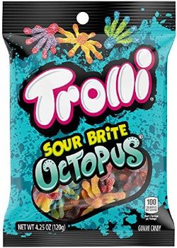 TROLLI -  SOUR BITE OCTOPUS (120G)