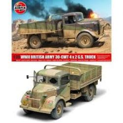 TRUCK -  WWII BRITISH ARMY 30-CWT 4X2 GS TRUCK - 1/35 -  AIRFIX