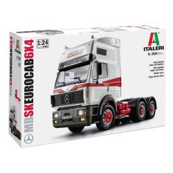 TRUCKS -  MERCEDES BENZ SK EUROCAB 6X4 1:24 -  ITALERI 3924