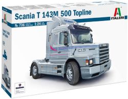 TRUCKS -  SCANIA T143 M500 TOPLINE  1:24 -  ITALERI 3924