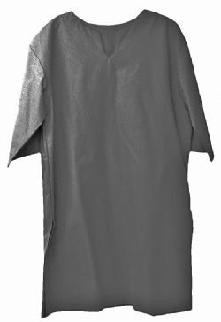 TUNICS -  SHORT SLEEVE TUNIC - LINEN (ADULT) (VARIOUS COLOR)