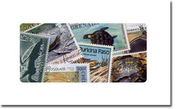 TURTLES -  50 ASSORTED STAMPS - TURTLES