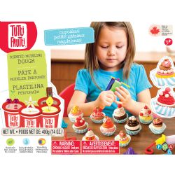 TUTTI FRUTTI -  CUPCAKES KIT (MULTILINGUAL) -  SCENTED MODELING CLAY
