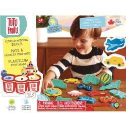 TUTTI FRUTTI -  SPARKLING VEHICLES KIT (MULTILINGUAL) -  SCENTED MODELING CLAY